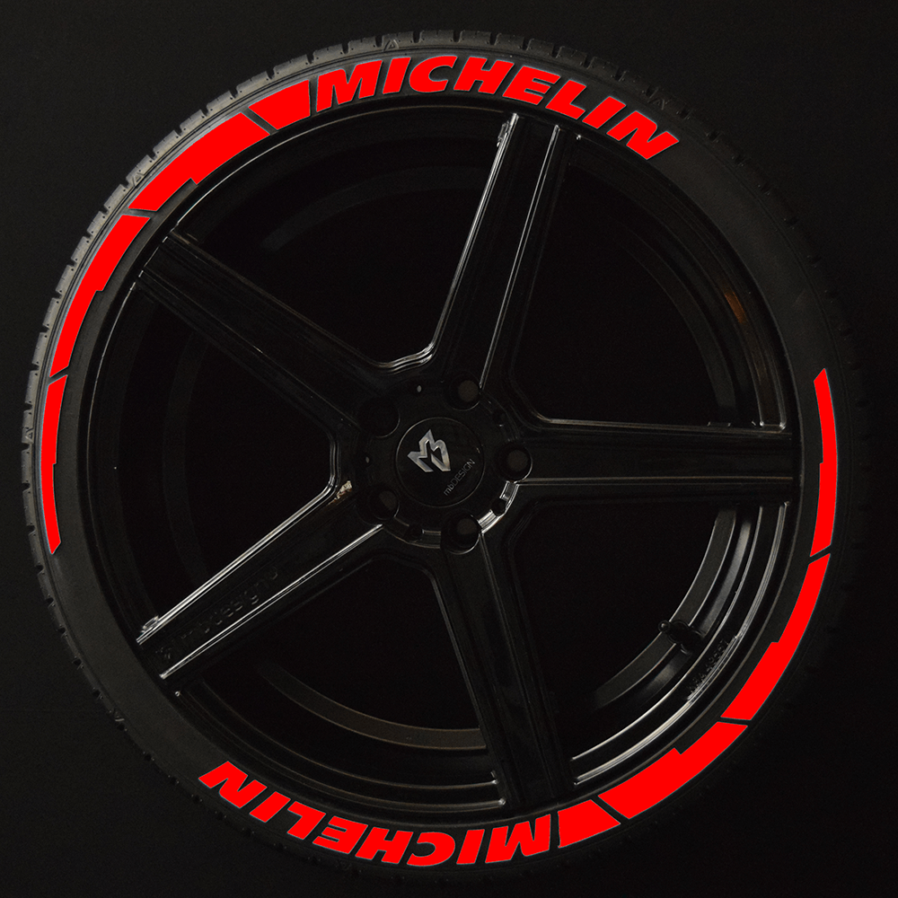 Michelin - Reifenmarken -  - Individuelle Reifenaufkleber und  Reifenbeschriftung